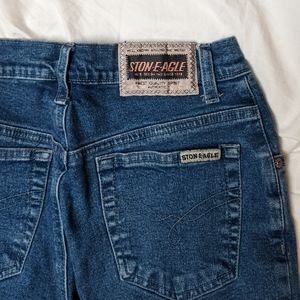 Vintage Stone Eagle cropped jeans